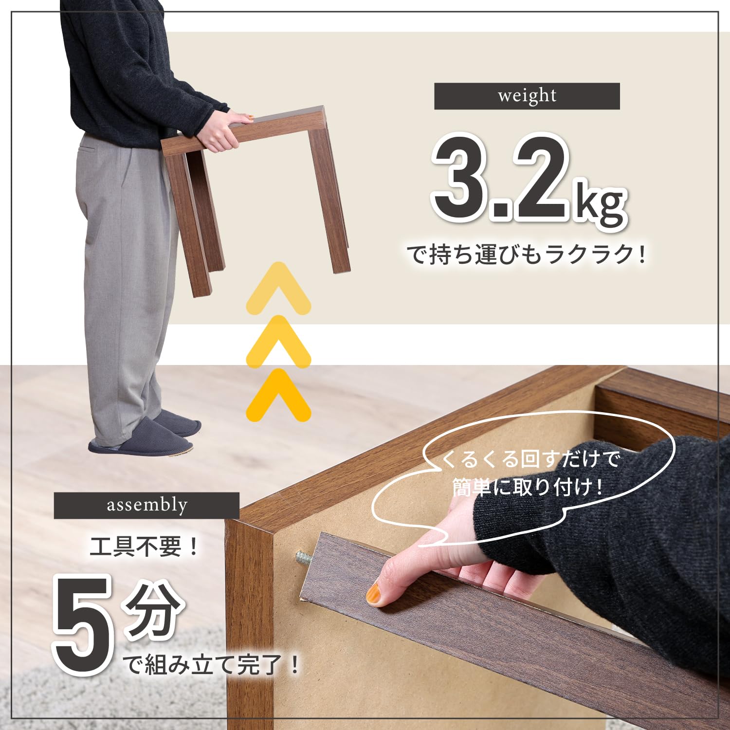 Amazon.co.jp: 不二貿易 キューブ型ローテーブル サイドテーブル 幅40